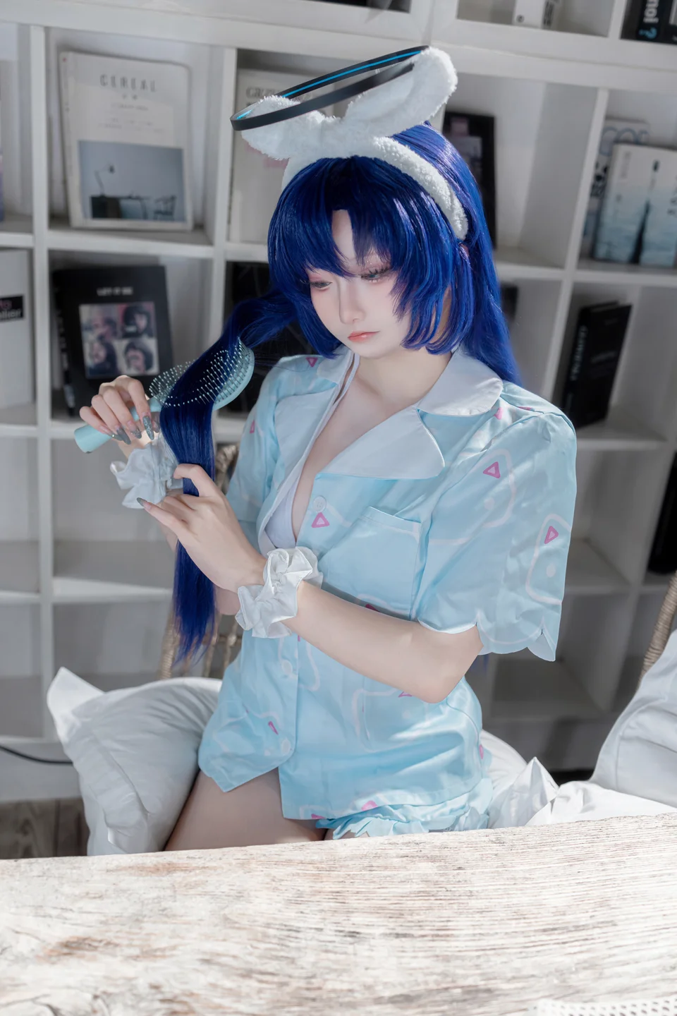 纸悦Etsu_ko - No.013 优香睡衣 [35P-617MB] tg@simisebaisi 【丝足阁】008.webp